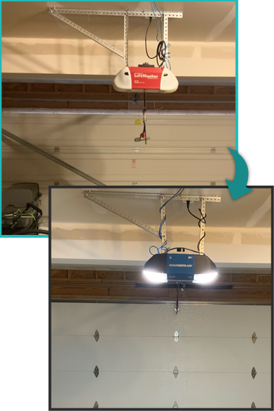 opener garage door problems